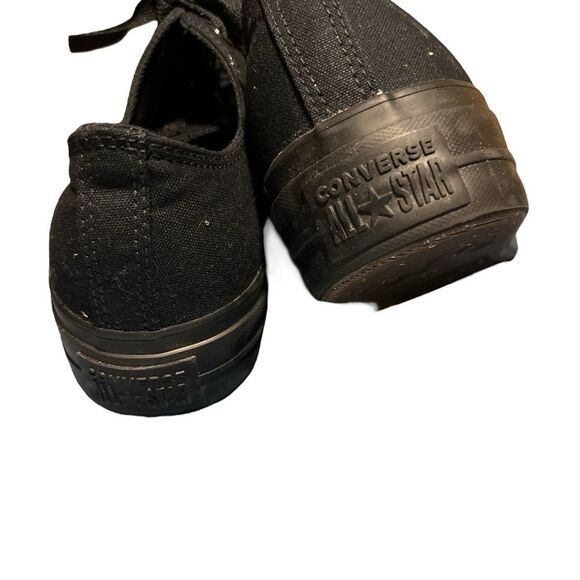 NWOT Converse Chuck Taylor All Star Black Canvas Sneaker Mens 8 Womens 10 - Picture 7 of 7